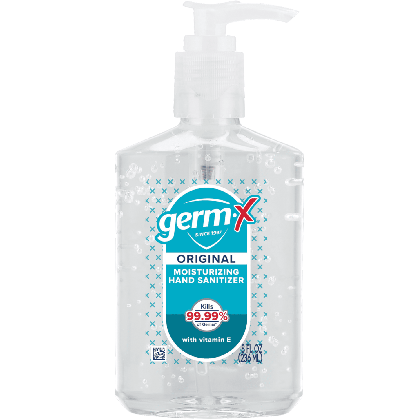 Bottle of hand sanitizer gel