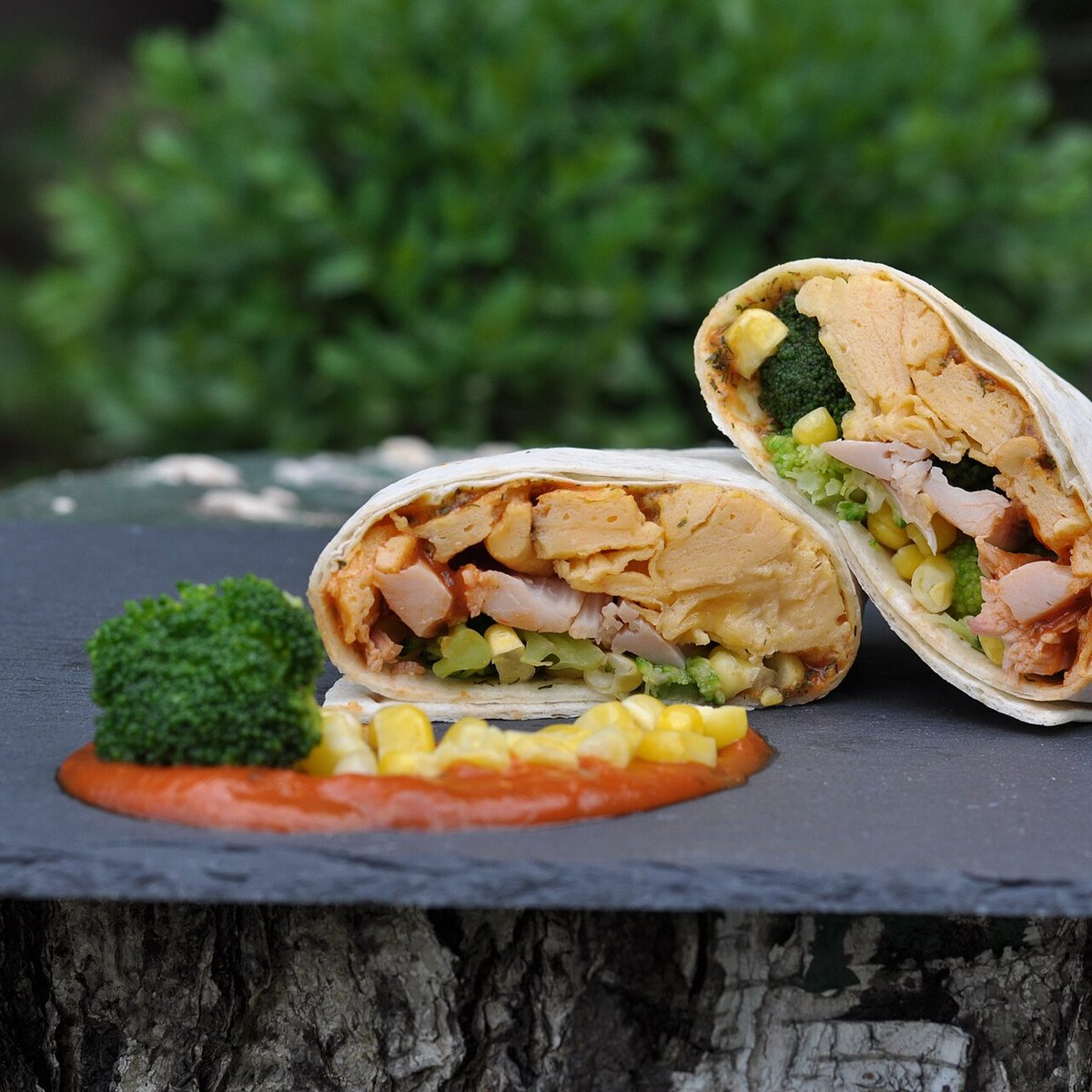 Chicken avocado wrap