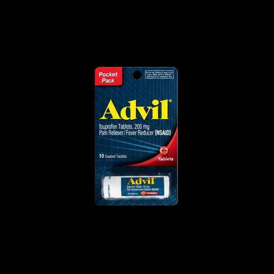 Advil 10-Count 200mg Ibuprofen Pain Reliever and Fever Reducer