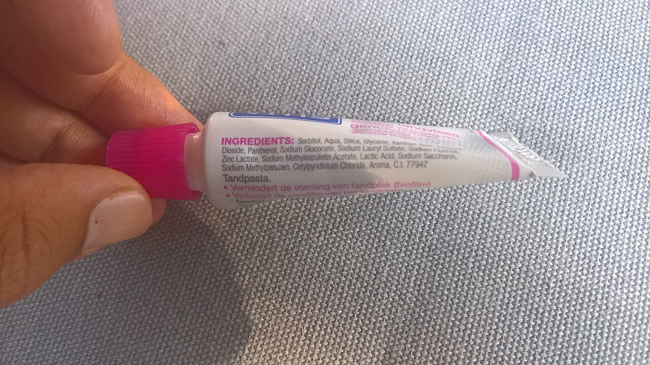 Toothpaste tube