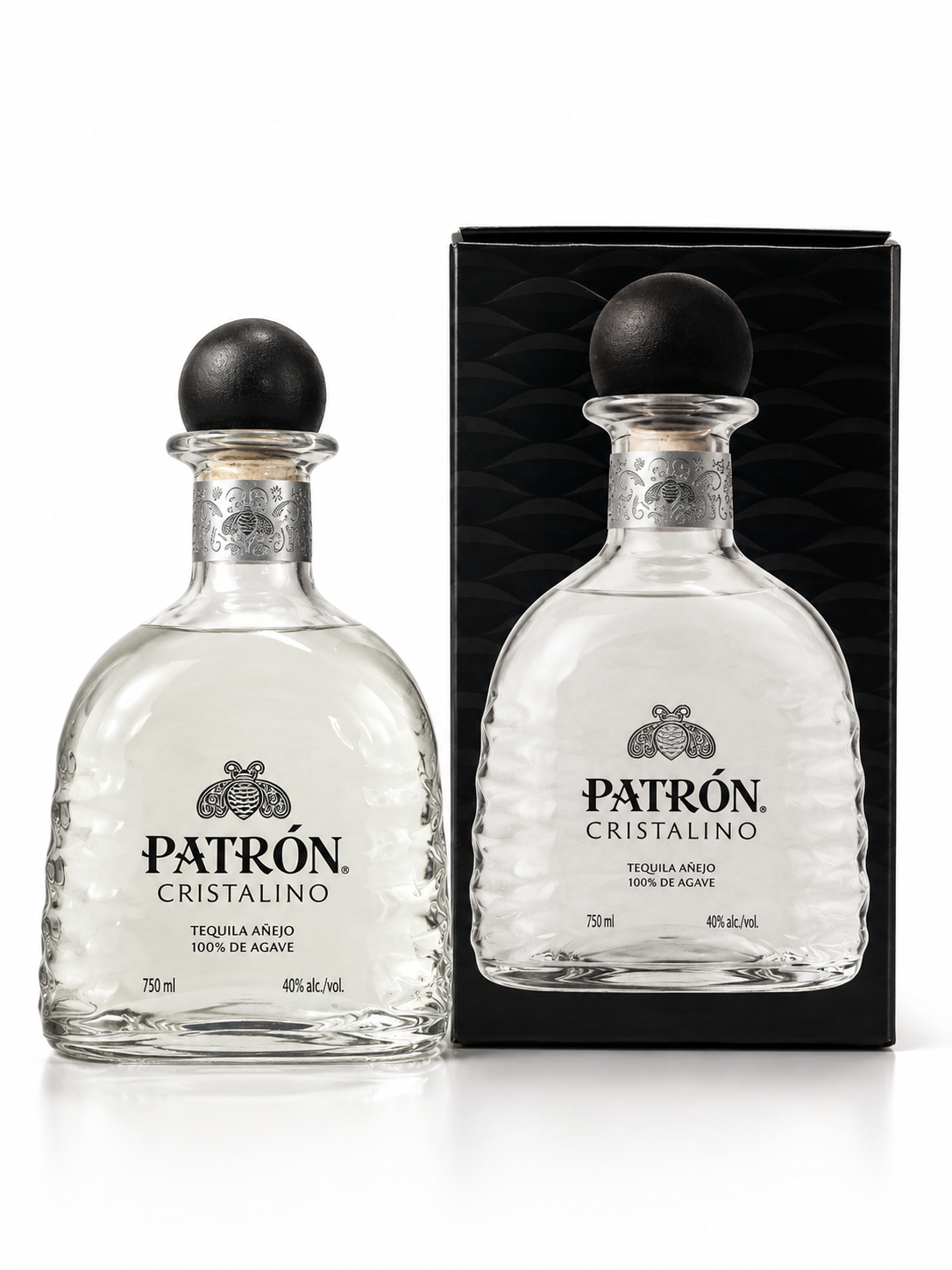 Patrón Cristalino Tequila Añejo 750ml