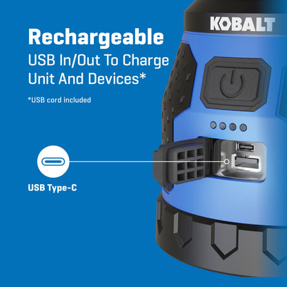 Kobalt lantern - view 5