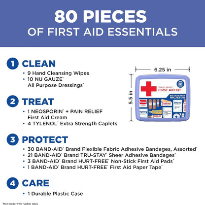 BAND-AID Travel Ready First Aid Kit - view 4
