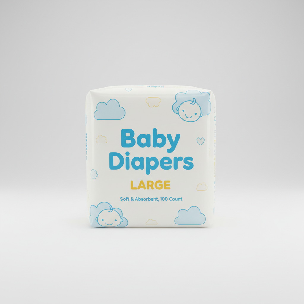 Baby Diapers Large