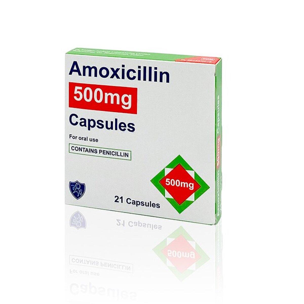 Amoxicillin 500mg Capsules (10 Pack) - view 2