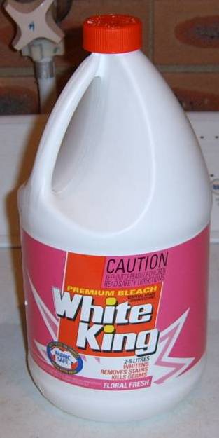 Bleach bottle