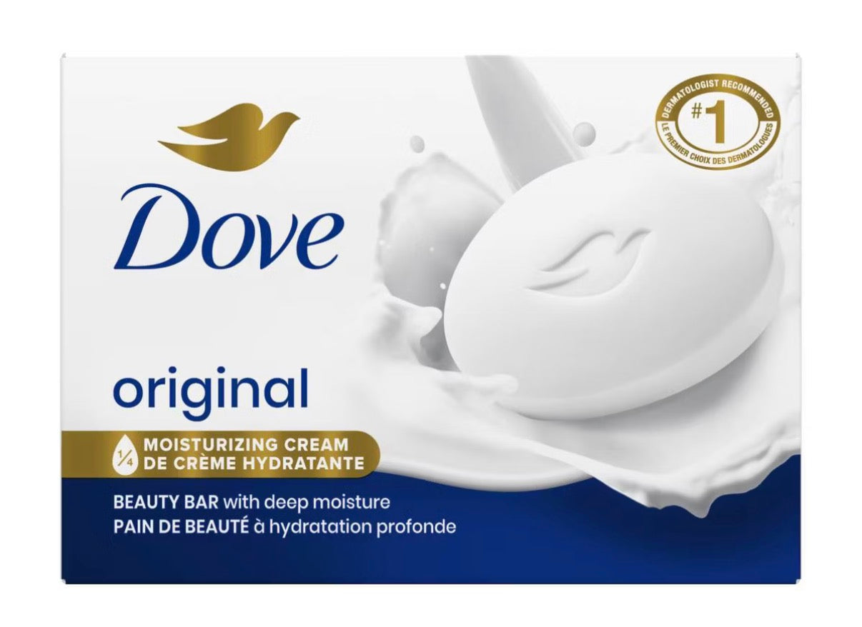 Dove Bar Soap (Single or 4 Pack)