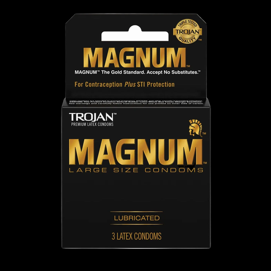 Trojan Magnum Extra Large Condums - 3 Pack