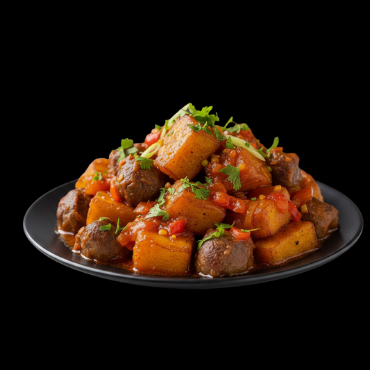 Gizdodo (Spicy Gizzard & Plantain)