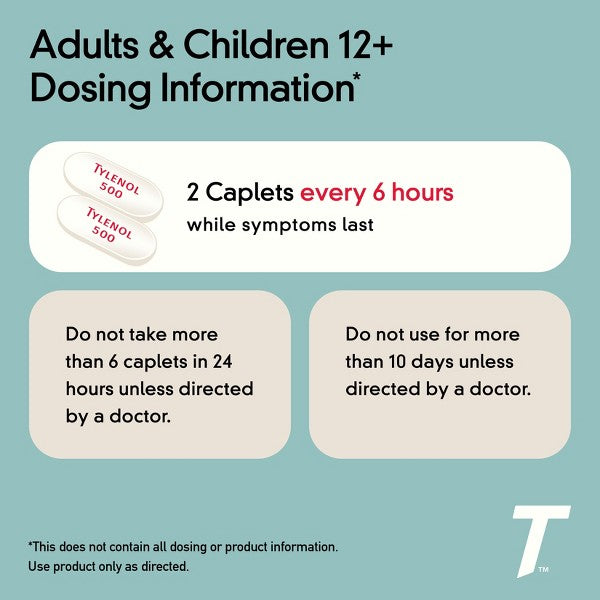Tylenol Extra Strength Caplets - view 4