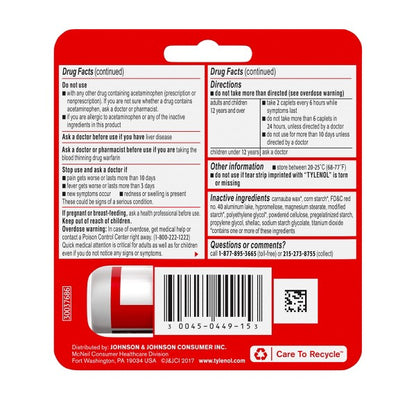 Tylenol Extra Strength Caplets - view 2