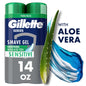 Twin pack of soothing shave gel