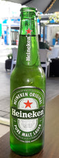 330 ml green bottle of Heineken Original lager