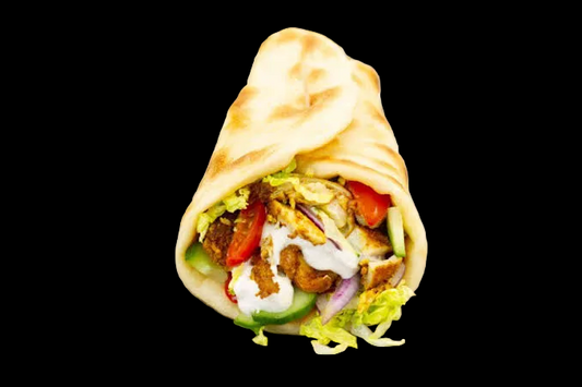 Chicken shawarma wrap
