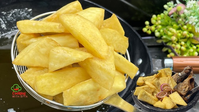 Fried Yam Chips