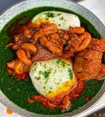 Tuo Zaafi with Ayoyo Soup