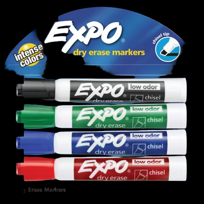 Whiteboard Markers (4 Pack)