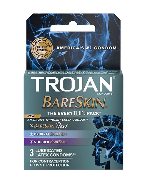Trojan Bare Skin Condoms 3-Pack