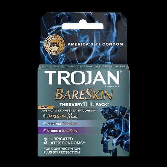 Trojan Bare Skin Condoms 3-Pack