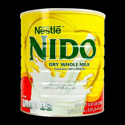 Nido Milk Powder – Fortified with Vitamins & Minerals, 5.51 LBS (2.5kg)