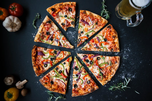 Movie night bundle: pizza, fries and milkshake