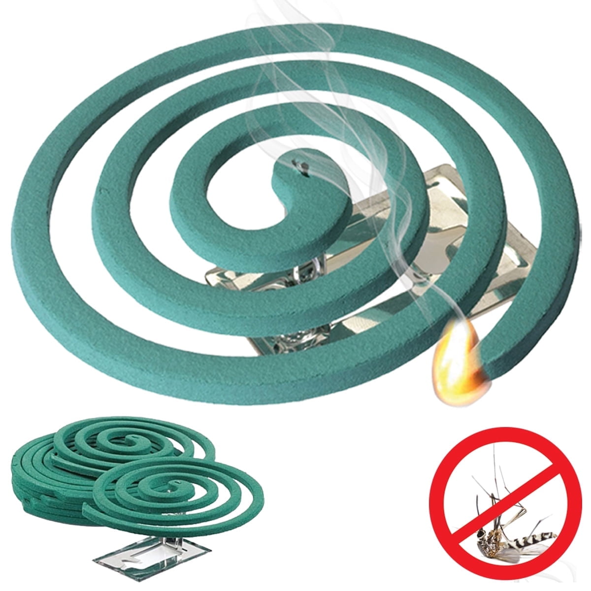 Pack of outdoor mosquito repellent coils