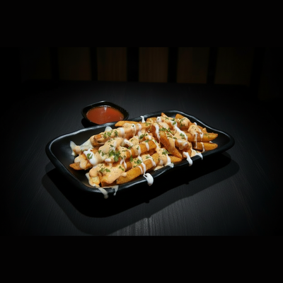 Crispy Chicken Explosion (Loaded Fries)