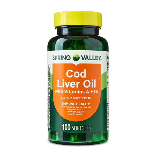 Cod Liver Oil Capsules (100)