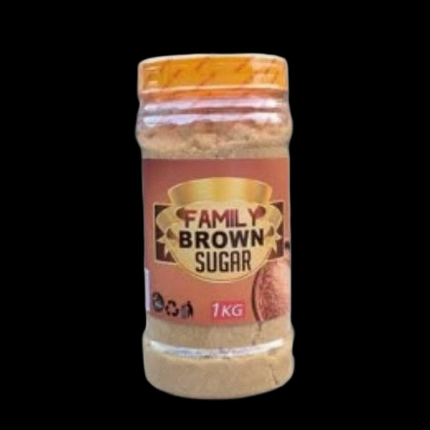 Family brown sugar 1kg jar