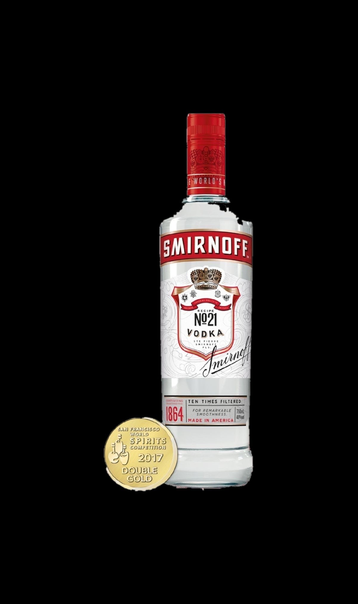 Smirnoff No. 21 Vodka 750ml