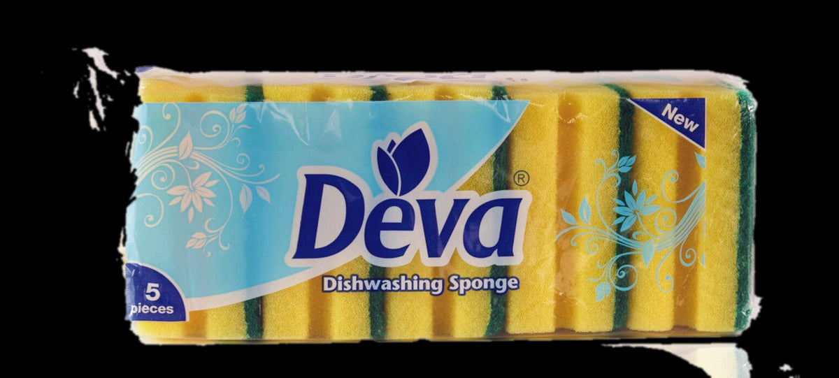 Deva Dishwashing Sponge 5-in-1