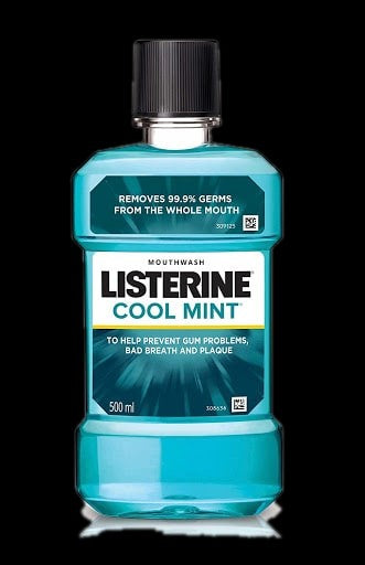 Listerine Antiseptic Mouthwash 500ml