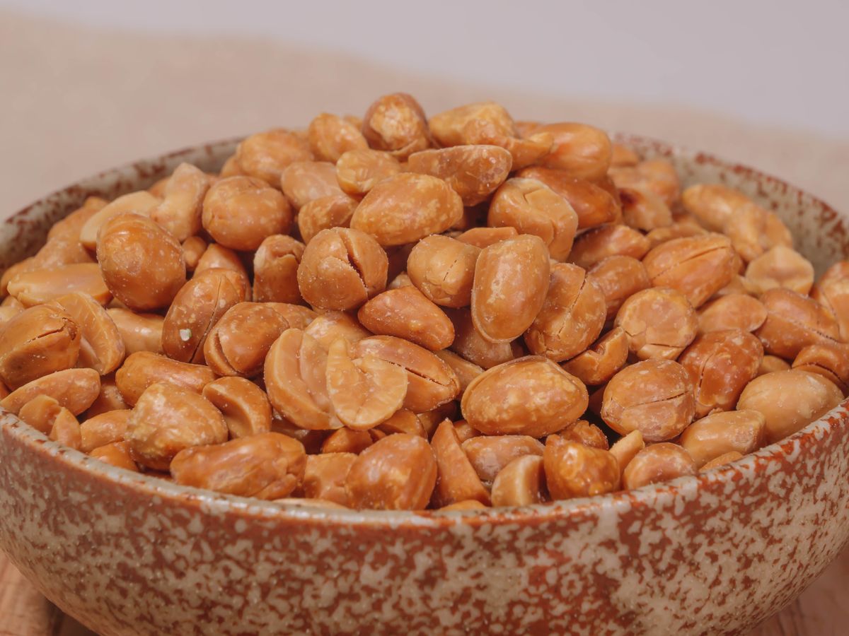 Packaged peanuts