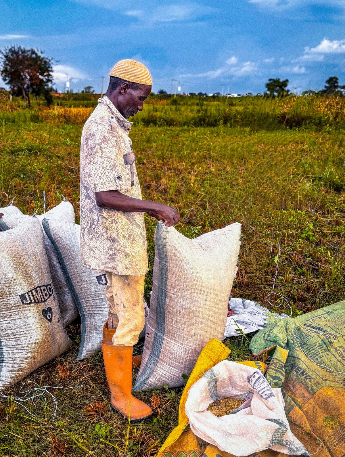 Large rice sack 20kg