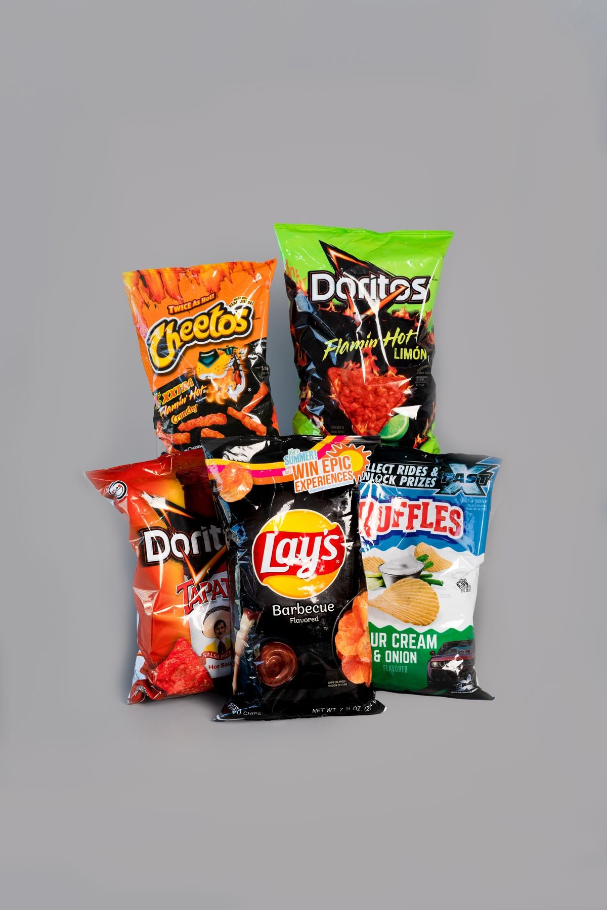 Potato chips bag