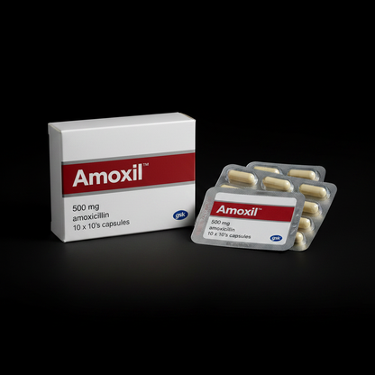 Amoxicillin 500mg Capsules (10 Pack)