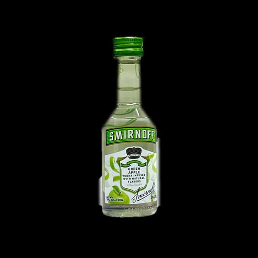 Smirnoff Green Apple vodka 50ml mini bottle