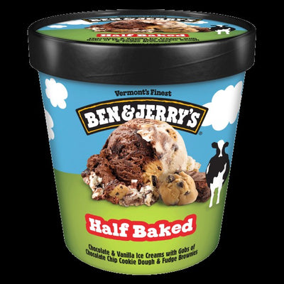 Ben & Jerry’s Ice Cream 1/2 Pint