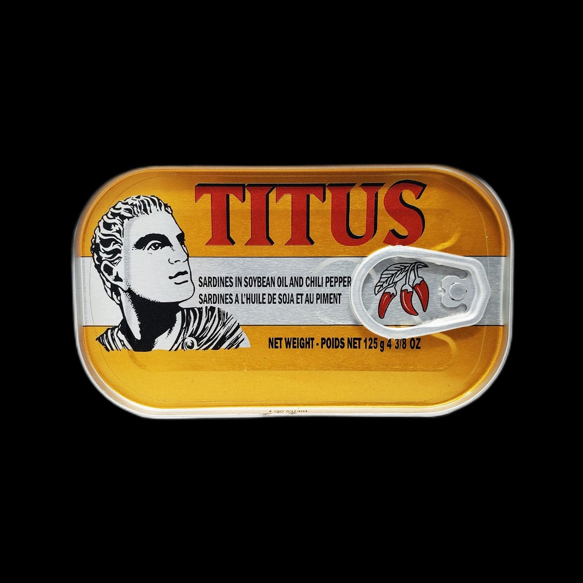Titus Sardines & Chili Pepper 125g