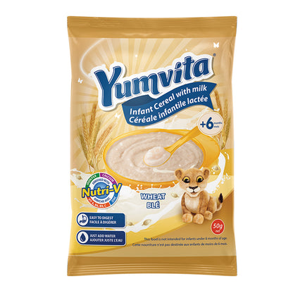 Yumvita Infant Cereal Wheat with Milk 50g sachet